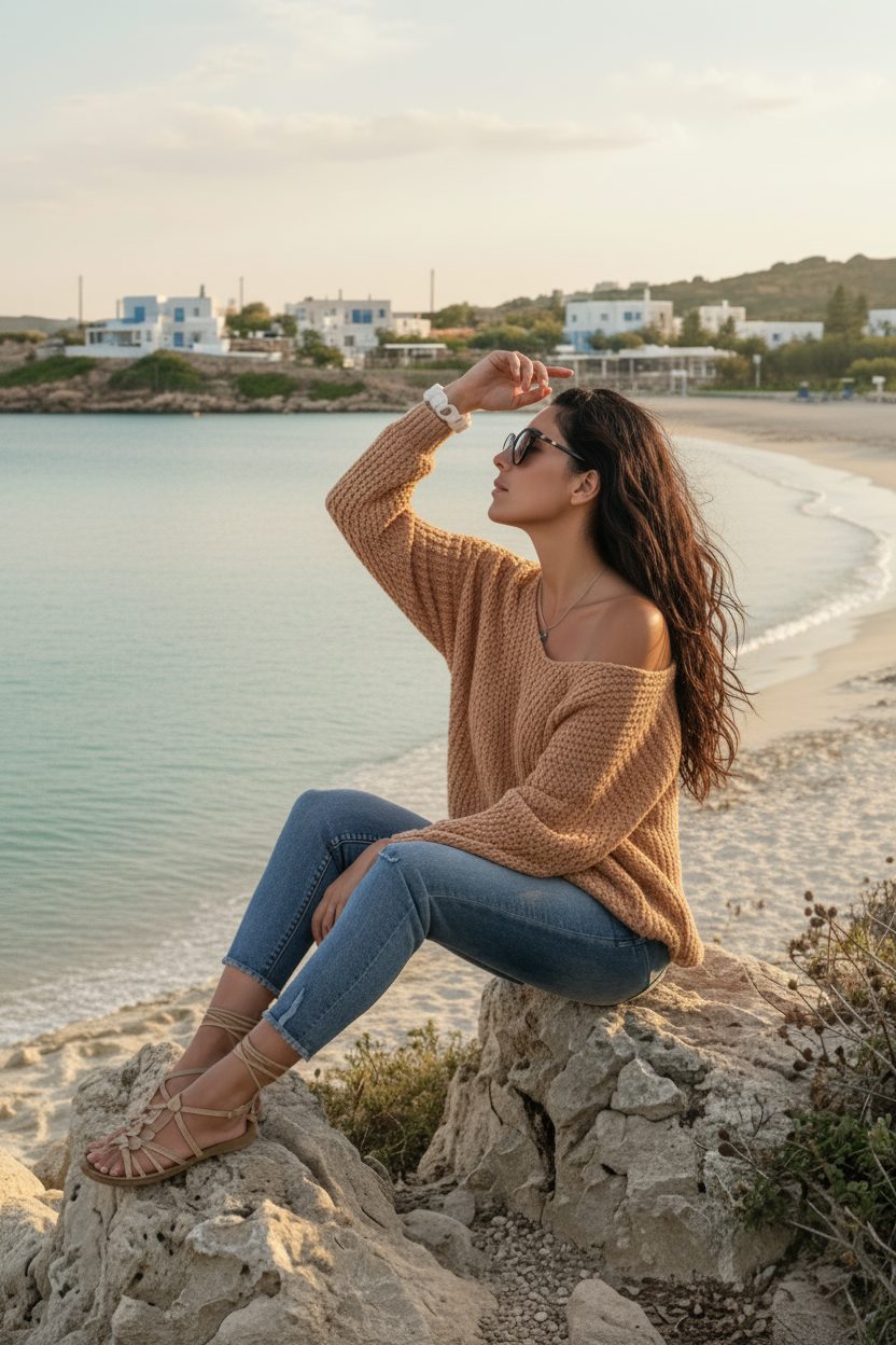 Jean court stretch trendy déchiré — Vogue Française
