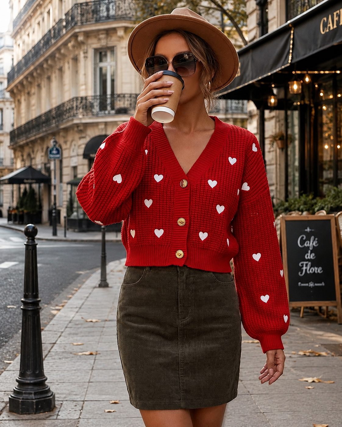 Cardigan Coeur de Paris — Vogue Française
